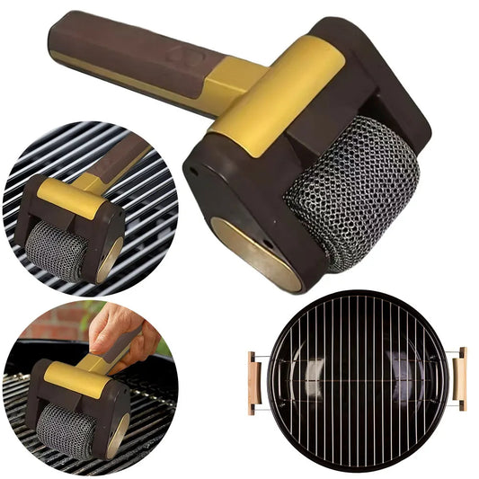 Rouleau nettoyeur de grill électrique